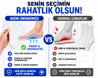 Luvira™ Ortopedik Destekli Çorap